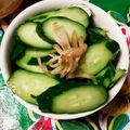 のぶ代's cooksnap of when they made 簡単！生姜入りキュウリのビール漬け.