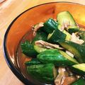 虫みたいなもんです's cooksnap of when they made 鶏胸肉とキュウリと大葉の中華和え.