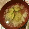 eiyoushi's cooksnap of when they made ＊きゅうりのスープ＊.