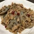 まめこ8888's cooksnap of when they made 鶏ひき肉と蓮根のきんぴら.