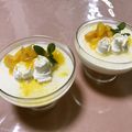 cremson's cooksnap of when they made 夏に☆マンゴームース＆ヨーグルトムース☆.