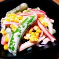 Aloha☆★'s cooksnap of when they made スナップエンドウのヨーグルトソース和え.