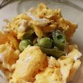 とさか31's cooksnap of when they made 簡単！スナップエンドウとベーコンの卵炒め.