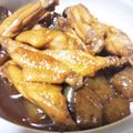 かおりキング's cooksnap of when they made 手羽中とこんにゃくの甘辛煮.