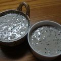 emi-x's cooksnap of when they made 豆乳ぷりん～黒ごまきなこ～.