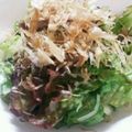 ふぁんたにゃん's cooksnap of when they made 給料日前！カイワレおかかレタスサラダ☆.