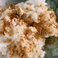 （＊あωや＊）'s cooksnap of when they made 甘いふりかけ☆きな粉ご飯!!.