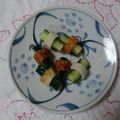 イチゴ、イチゴ。's cooksnap of when they made お弁当に「かわいい♪ちくわきゅうり」.