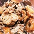 ★ミリコ★'s cooksnap of when they made 牛肉とこんにゃくの甘炒め.
