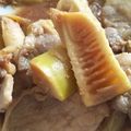 ♪かなめ♪'s cooksnap of when they made タケノコと豚ロースの生姜焼き.
