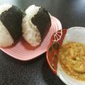 しゅろくま's cooksnap of when they made 簡単ネギ味噌おにぎり.
