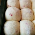 bunnychoco's cooksnap of when they made いちごとチョコのちぎりパン.