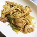 chocoraママ's cooksnap of when they made 糖質制限♪鶏もも肉ともやしとﾈｷﾞ炒め★.