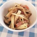 maa21's cooksnap of when they made きのことベーコンの炒めもの.