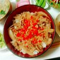 ベビーウーパー's cooksnap of when they made 再現！牛丼屋の牛丼.