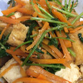 Sayachen's cooksnap of when they made 小松菜&厚揚げ炒め.