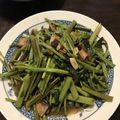 popet's cooksnap of when they made ✨空芯菜とベーコン.