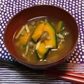 おはなすき's cooksnap of when they made ブナシメジとかぼちゃのお味噌汁.