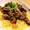 ゆったん's cooksnap of when they made なすと鶏ひき肉の炒め物.
