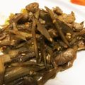 みみずく67's cooksnap of when they made ✨鶏ごぼう、舞茸きんぴら✨.