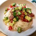 Vegetarin's cooksnap of when they made 【簡単】トマトとツナの冷たいそうめん.