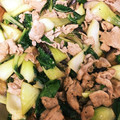 ゆづゆいまま's cooksnap of when they made ごま油香る★なすと豚肉のオイマヨ炒め.