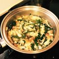 あいずー's cooksnap of when they made 10分でできる栄養満点ニラ玉しめじスープ.