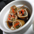 mamiffiy's cooksnap of when they made 油揚げで野菜巻き巻き♪.