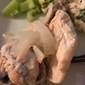YLanson's cooksnap of when they made グリンピースと新玉ねぎで鶏肉のさっぱり煮.