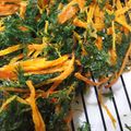 あんしょくかれー's cooksnap of when they made シンプルで美味しい☆にんじんのかき揚げ.