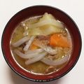 ❀ゆずか✿'s cooksnap of when they made シンプルな豚汁.