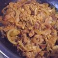 asu珍's cooksnap of when they made 豚☆とキノコ☆のニンニクおろし炒め★.