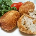 ねこはがき's cooksnap of when they made ねっと～り☆里芋のコロッケ☆.
