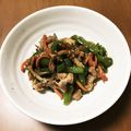 yuko＊beans's cooksnap of when they made ☆ピーマンと豚肉のごまラー油炒め☆.