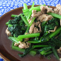 marimariキッチン's cooksnap of when they made 小松菜と豚肉のオイスターソース炒め.