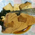 ﾁｮﾎﾞﾋﾟ's cooksnap of when they made トンボ節（ビンチョウ鮪の生利節）の煮付け.