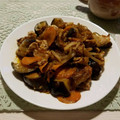 クックXBZHCW☆'s cooksnap of when they made 豚バラと茄子の♡コク旨♡みぞれ炒め.