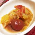 はるmam105's cooksnap of when they made トマトとオレンジの爽やかフルーツサラダ☆.