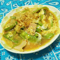 サーゴット's cooksnap of when they made 絹さやとベーコンの卵とじ＊めんつゆ.