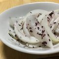 yappyパクパク's cooksnap of when they made 新玉ねぎ☆紫蘇ふり漬け.