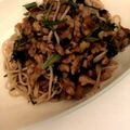 がんこママ♪'s cooksnap of when they made 春菊とくるみのパスタ.