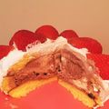 miho0612's cooksnap of when they made 簡単☆市販の材料でアイスケーキ.