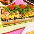 miho0612's cooksnap of when they made 牛乳パックでちらし寿司.