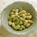 ☆Rokko☆'s cooksnap of when they made 大豆の浅漬け　バジル風味.