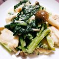 eritokage's cooksnap of when they made 簡単！鶏と小松菜のクリーム煮.