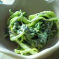 maruru-nn's cooksnap of when they made みつばの梅マヨ和え.
