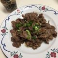 適当田てきみ's cooksnap of when they made 切り落とし牛肉の粒マスタード炒め.