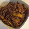 にゃーこ姫's cooksnap of when they made 子供が喜ぶ♪牛肉のケチャップ炒め♪.