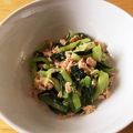 あんこつばきんぐ's cooksnap of when they made 小松菜のおひたしツナ和え.