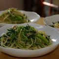 mykhata's cooksnap of when they made カブの葉とアンチョビのパスタ♪.